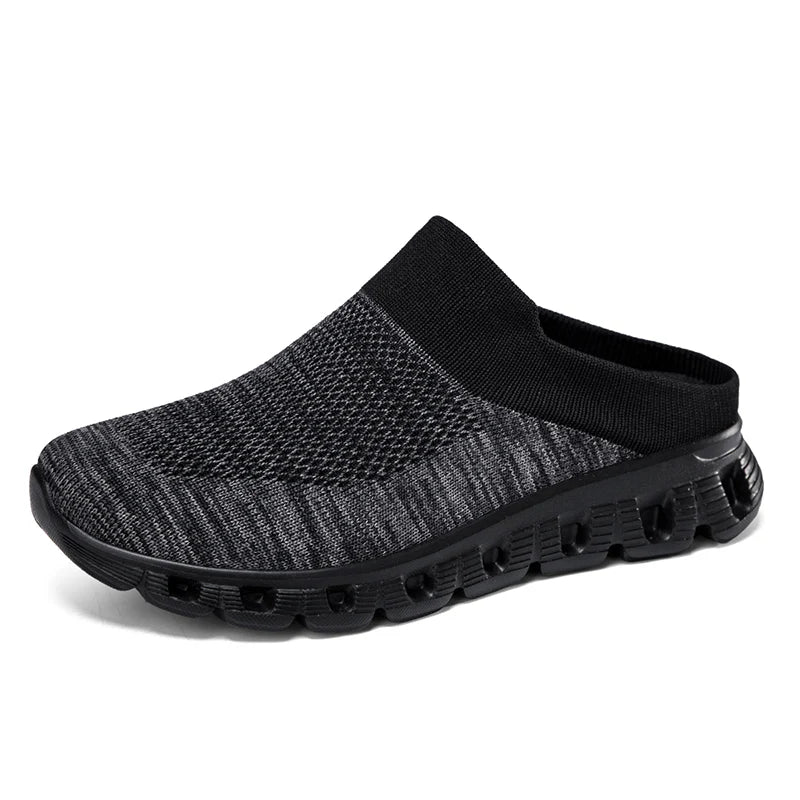 Couples Walking Shoes Big Size 2025 Lightweight Breathable Flat Sneakers Lightwieght Casual Trendy Summer Slippers for Men Women