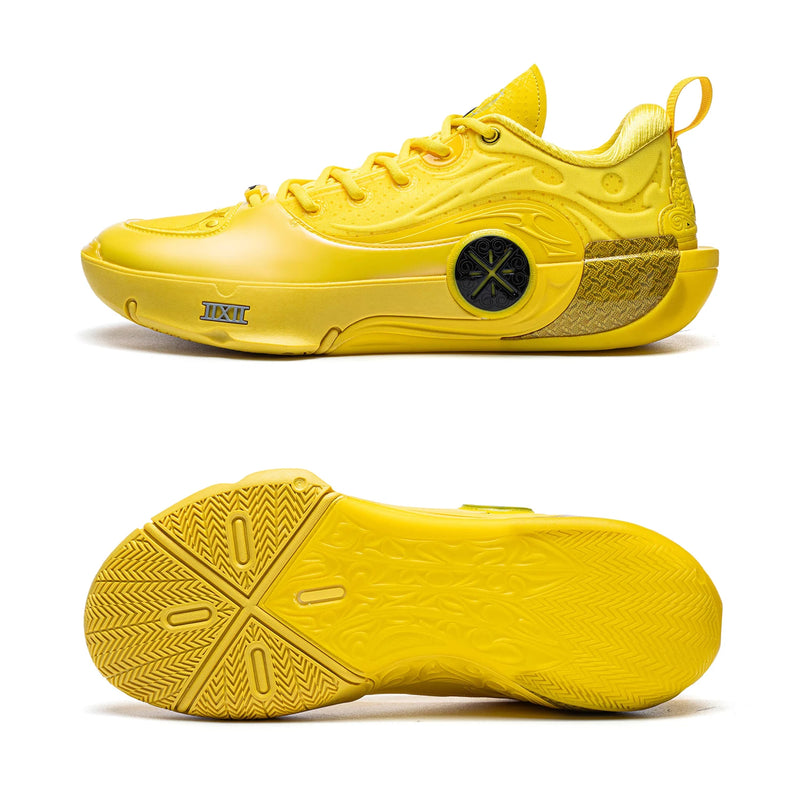 ស្បែកជើងបាល់បោះអាជីព Li-Ning សម្រាប់បុរស WAY OF WADE 12 SUPER BOOM ធ្វើពីសរសៃកាបូន LiNing សម្រាប់ការប្រកួត ABAV085