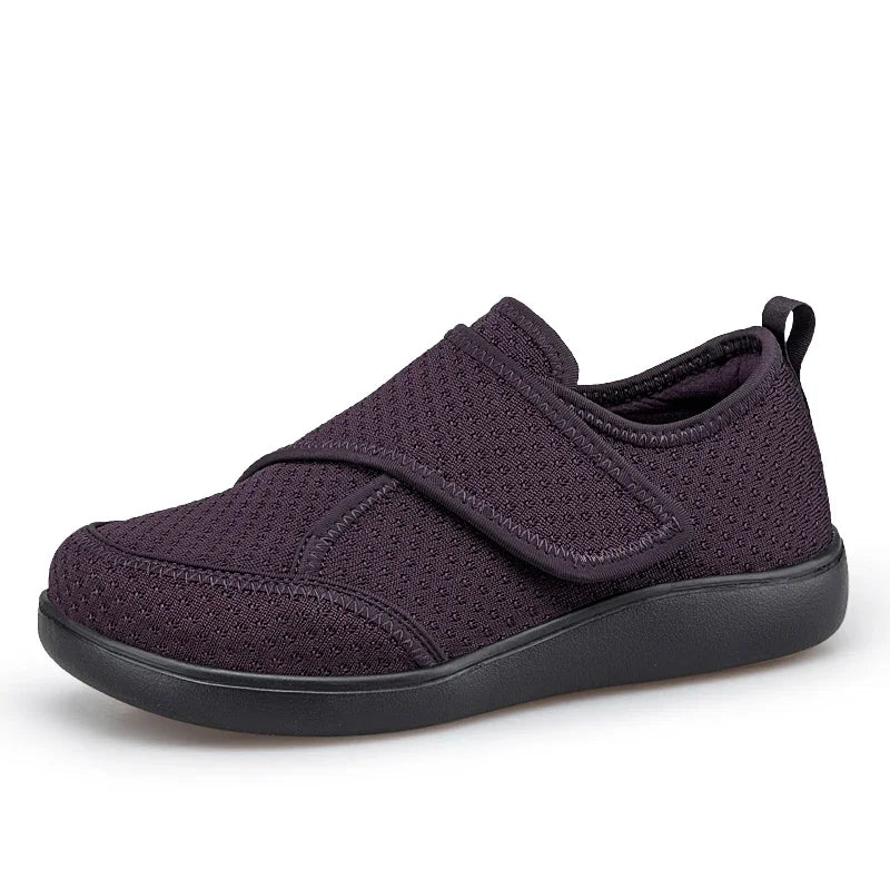 Open Shoes for Elderly Adjustable Diabetic Shoes Swollen Foot Fat Wide Hallux Valgus Bunion Orthopedics Thumb Eversion Men Women