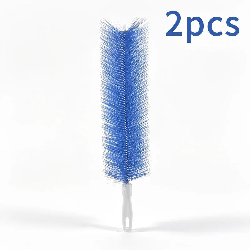 2pcs Bendable Microfiber Fan Cleaning Brush,Multifunctional Dusting Brushes,Suitable for Electric Fans,Blinds,Furniture Crevices