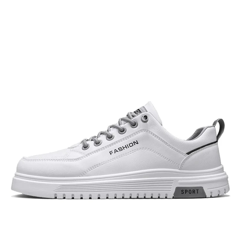 Men's casual shoes four seasons breathable soft-sole anti-slip outdoor walking shoes lightweight flat shoes sports board shoes