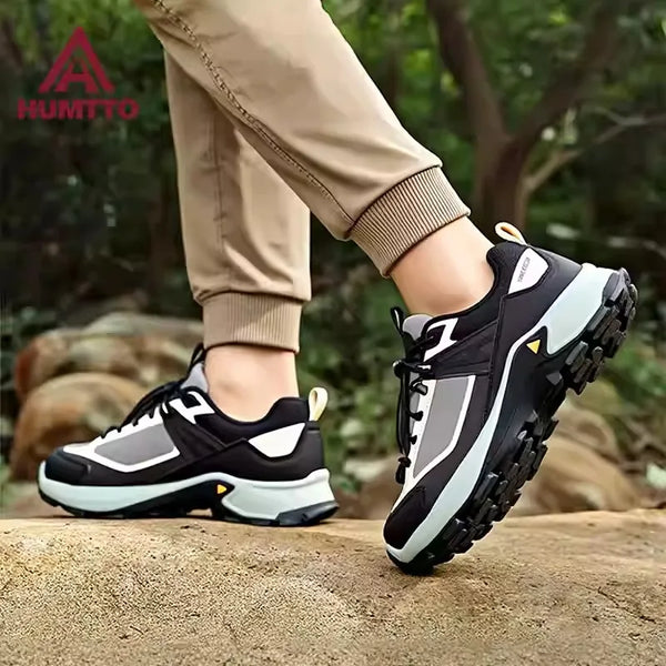 HUMTTO Trail Running Shoes Outdoor Non-slip Sneakers for Men Luxury Designer Casual Sports Shoe Winter Breathable Men's Trainers