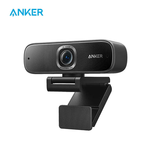 Anker PowerConf C302 Smart Full HD Webcam, AI-Powered Framing & Autofocus 2K Webcam with Noise-Cancelling Microphones CN