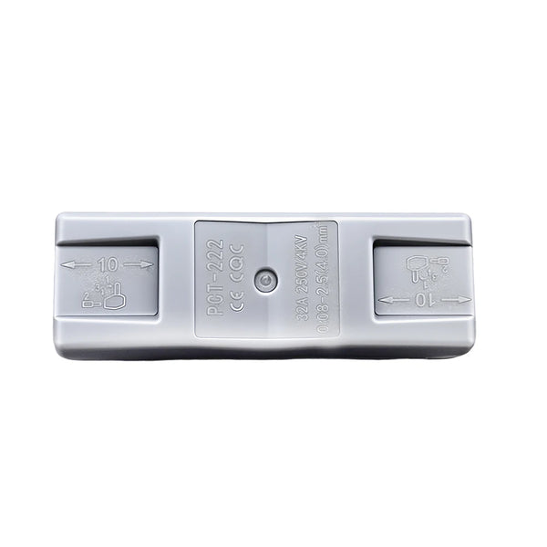 TOMZN Quick Lever Wire Connector 2IN 2OUT 22PCS For BV BVR RV 28-12AWG 250V 32A 0.2-4mm2 Soild/Stranded/Flexible Wire