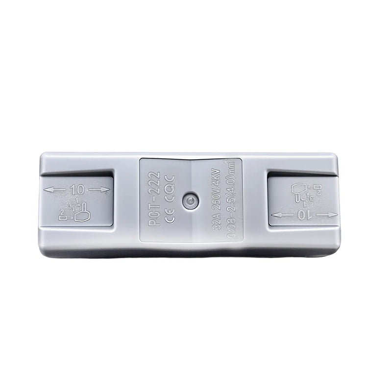 TOMZN Quick Lever Wire Connector 2IN 2OUT 22PCS For BV BVR RV 28-12AWG 250V 32A 0.2-4mm2 Soild/Stranded/Flexible Wire