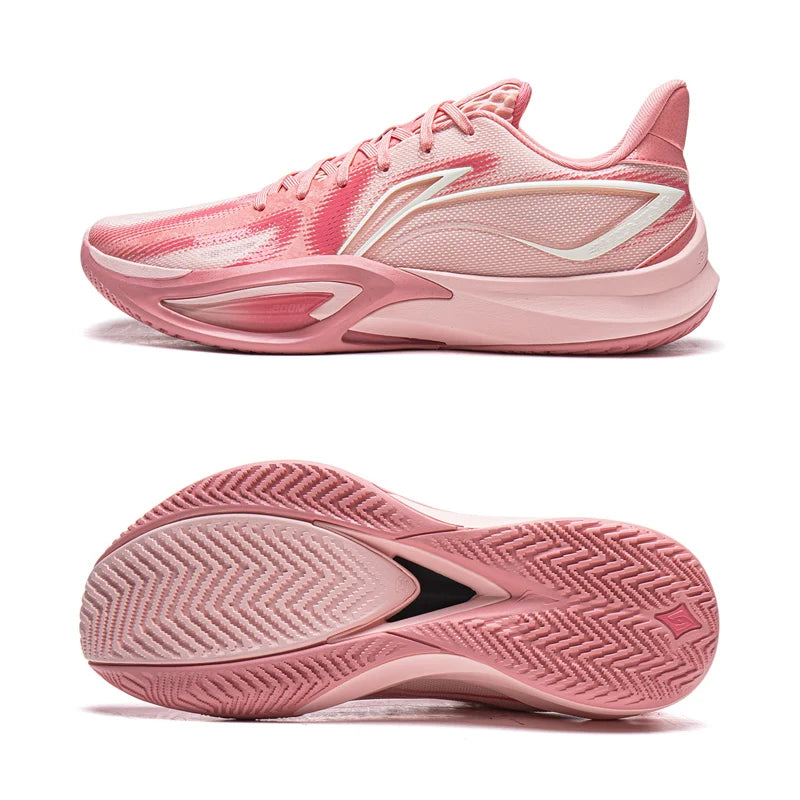ស្បែកជើងបាល់បោះបុរស Li-Ning SHINING 3 Professional BOOM Cushion ទម្ងន់ស្រាល មានខ្យល់ចេញចូលបានល្អ ស្បែកជើងកីឡាប្រកួតប្រជែង LiNing ABAW007