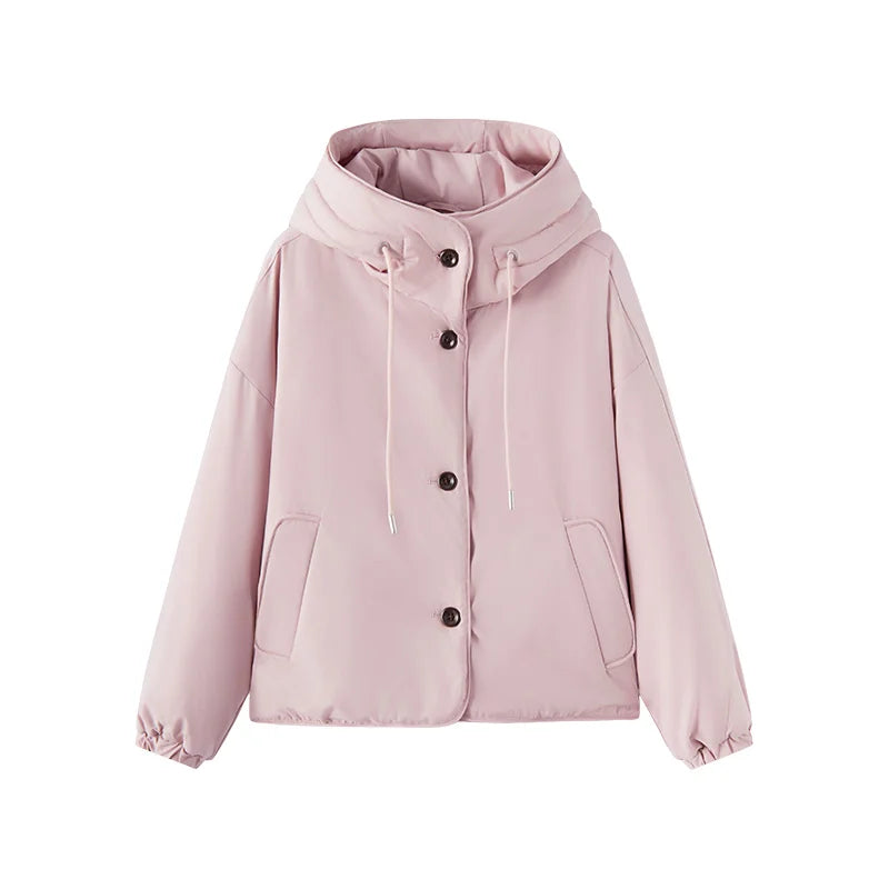 Semir Women Padded Coat For Winter Loose Fit Fashion Soft Coat Detail Minimal Style 2026 New Winter Urban Casual Style