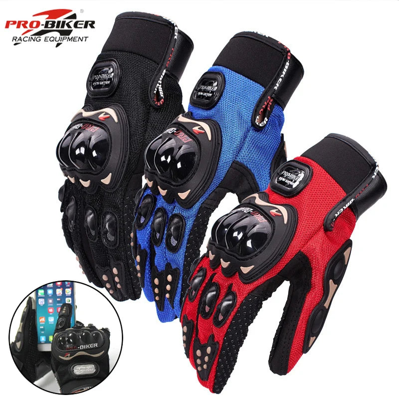 Pro-Biker Motorcycle gloves Luva Motoqueiro Guantes Moto Motocicleta Luvas de moto Cycling Motocross gloves Gants
