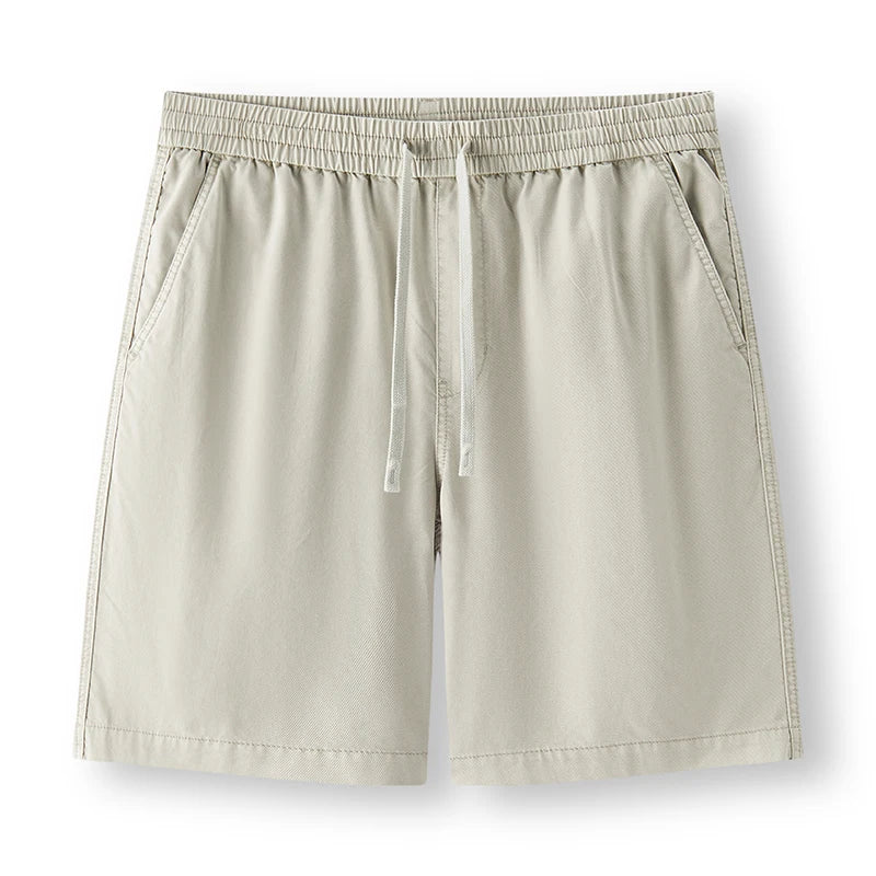 Semir Mens Denim Shorts 2026 Loose Straight Knee Length Casual Style Soft Daily Wear