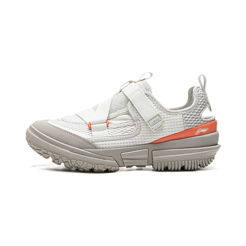 ស្បែកជើង Li-Ning សម្រាប់នារី CLM ROAM SUM ពាក់ក្រៅផ្ទះ ធ្វើពីស្នោស្រាល មានខ្យល់ចេញចូលបានល្អ មានស្រទាប់ការពារពន្លឺ ធ្វើពីលីនីង ធន់នឹងទឹក ស្បែកជើងរដូវក្ដៅ AHLV006