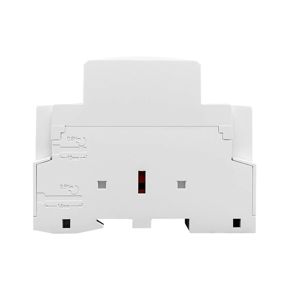 TOMZN TOCT1 4P 63A Din Rail Contactor – 400V AC, Coil: AC/DC 24/110/230V, Contacts: 4NO / 4NC / 2NO2NC (Changeover)