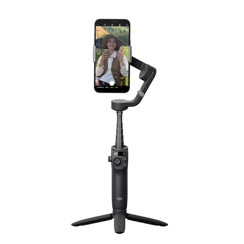 DJI Osmo Mobile 6 DJI OM 6 3-Axis Stabilization Portable and Foldable Launch Easy Tutorials and One-Tap Editing DJI OM6 Original