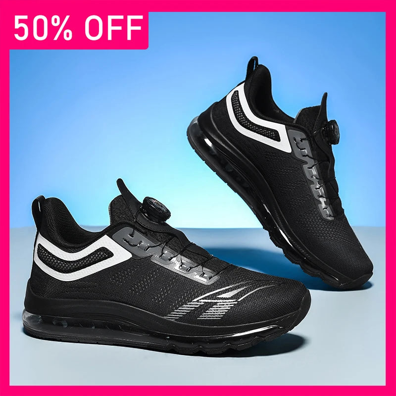 Men Sports Shoes 2026 New Mesh Fashionable Soft Sole Lightweight Cushioning Spring Casual Comfortable Versatile Tennis Shoes