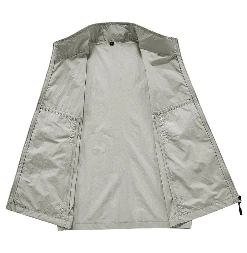 Lightweight and quick-drying jacket-style work clothes customized with logo suitable for enterprises groups exhibitions