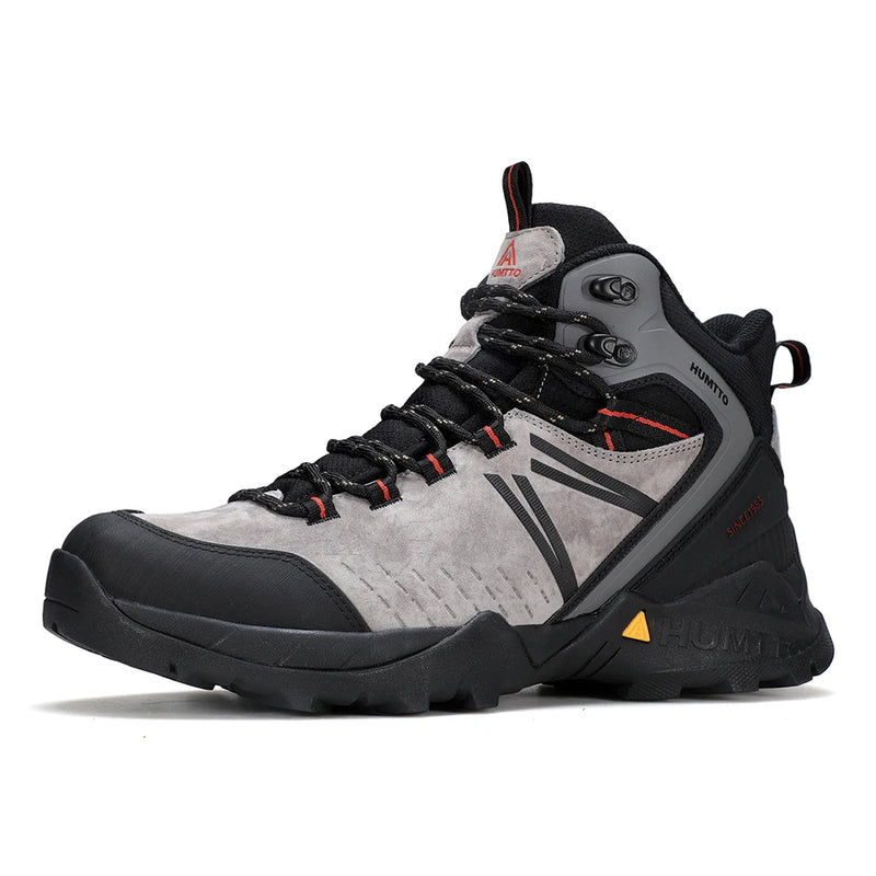 HUMTTO Men Hiking Boots Breathable Sneakers for Man Non-slip Outdoors Walking Designers Men's Sports Shoe Winter Trekking Shoes