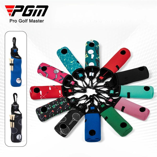 Small Golf Ball Bag Men Women Waist Bags Pendant Ball Clip Accessories Tees Storage QJ009