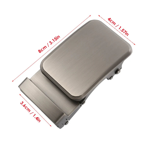 Official Genuine Automatic Belt Buckle Man Rustproof Alloy Quick Release Trouser Belt Buckle 36mm Men's Accessories K222858