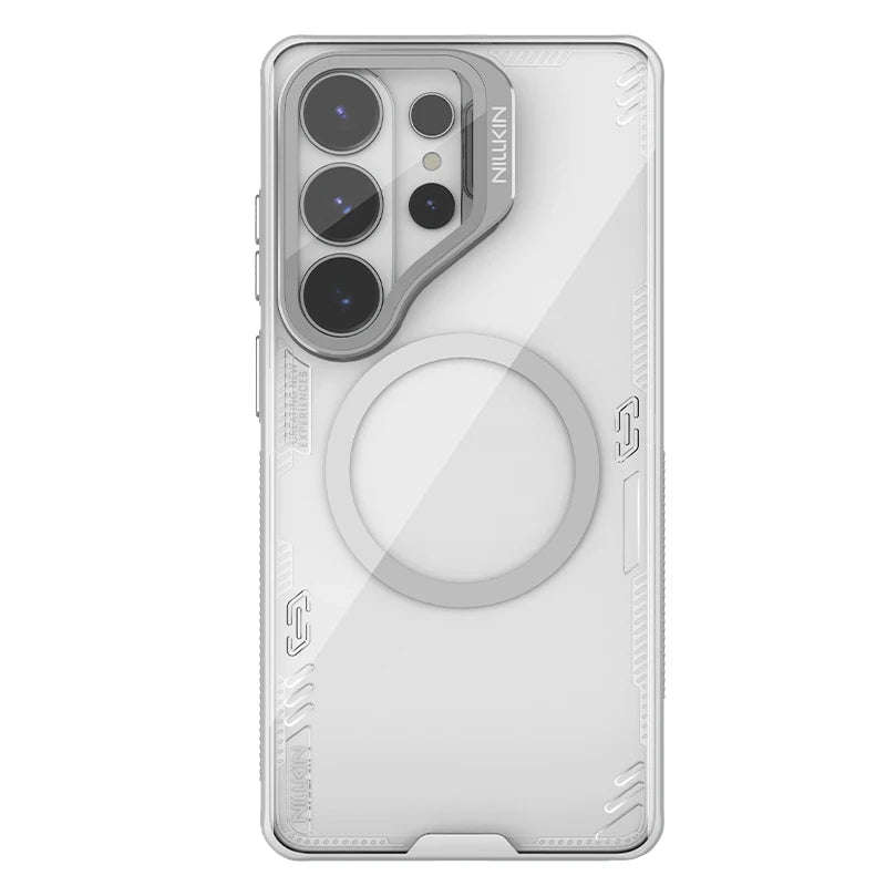 NILLKIN For Samsung Galaxy S26 Ultra Magsafe Case Iceblade Prop With Lens Holder Magnetic Back Cover for Samsung S26 Ultra Cases