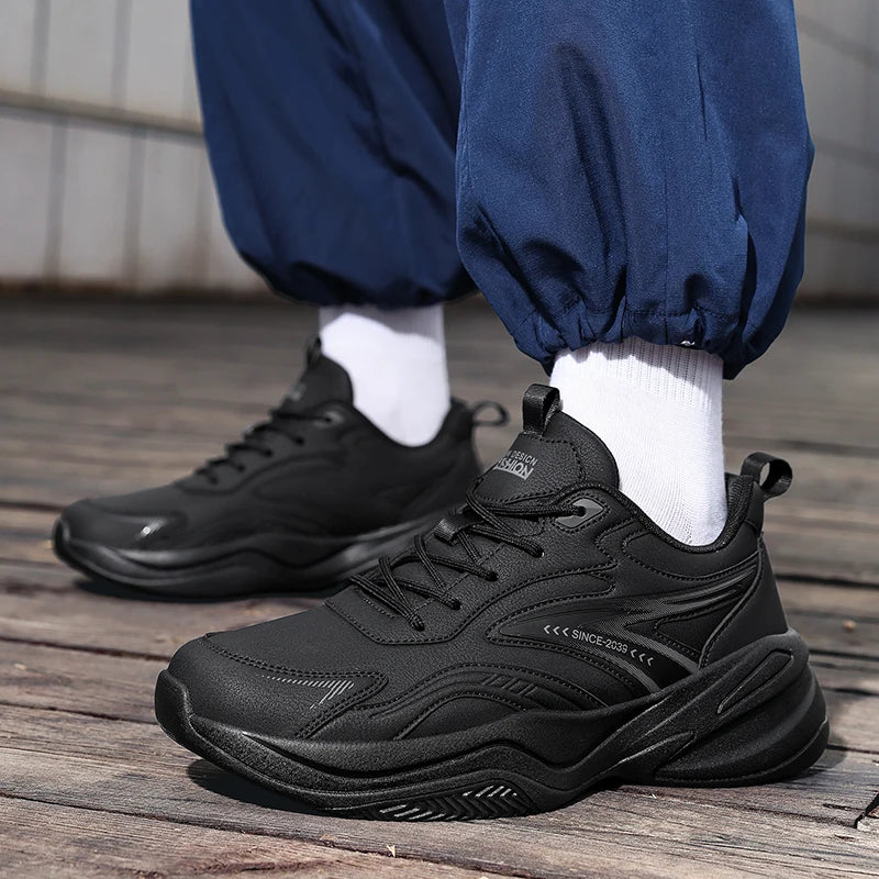 Men's casual sneakers spring summer breathable light racing outdoor running shoes fashion students soft sole speed sports shoes