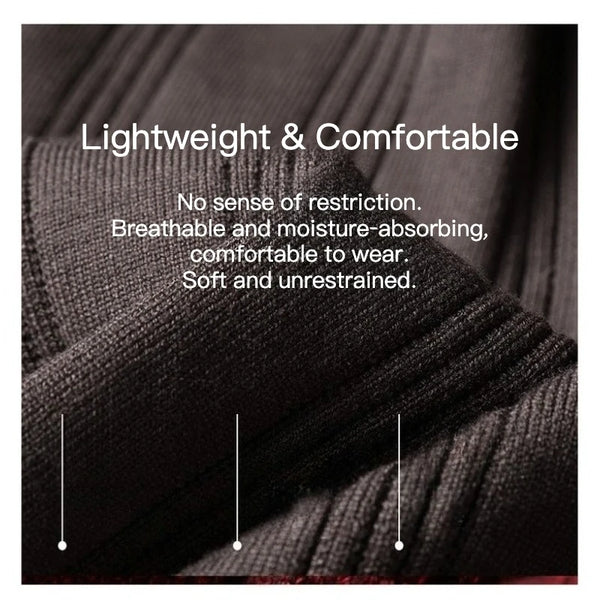 Men's Lightweight Knitted Cardigan – Breathable Business Casual Open Front Sweater, Soft Everyday Essential