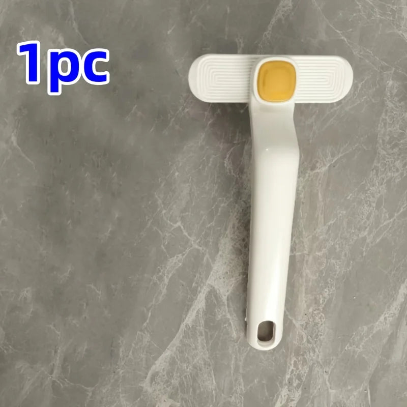 1/2pcs 2-in-1 Rotating Cleaning Brush  Bathroom & More - Durable Bristles for Tile, Grout & Wall Cleaning, Gap cleaning brush.