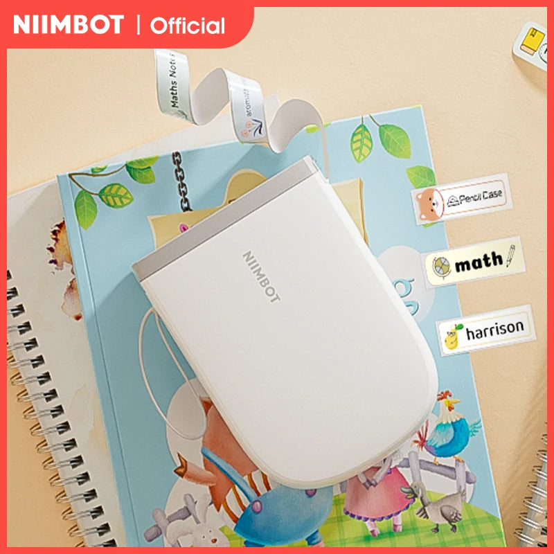 NIIMBOT D11 New Version Label Printer Mini Portable 300DPI Bluetooth Wireless Label Maker Name Tag Kitchen Sticker PrintingMaker