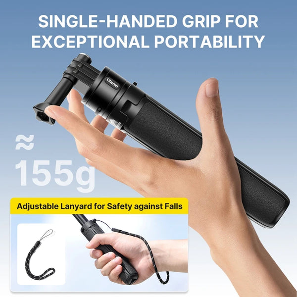 ដំបងថតរូប Selfie Ulanzi MT-74 Go-Quick II Magnetic Quick Release Tripod សម្រាប់កាមេរ៉ា Gopro Insta360 X3 DJI Action 4/3