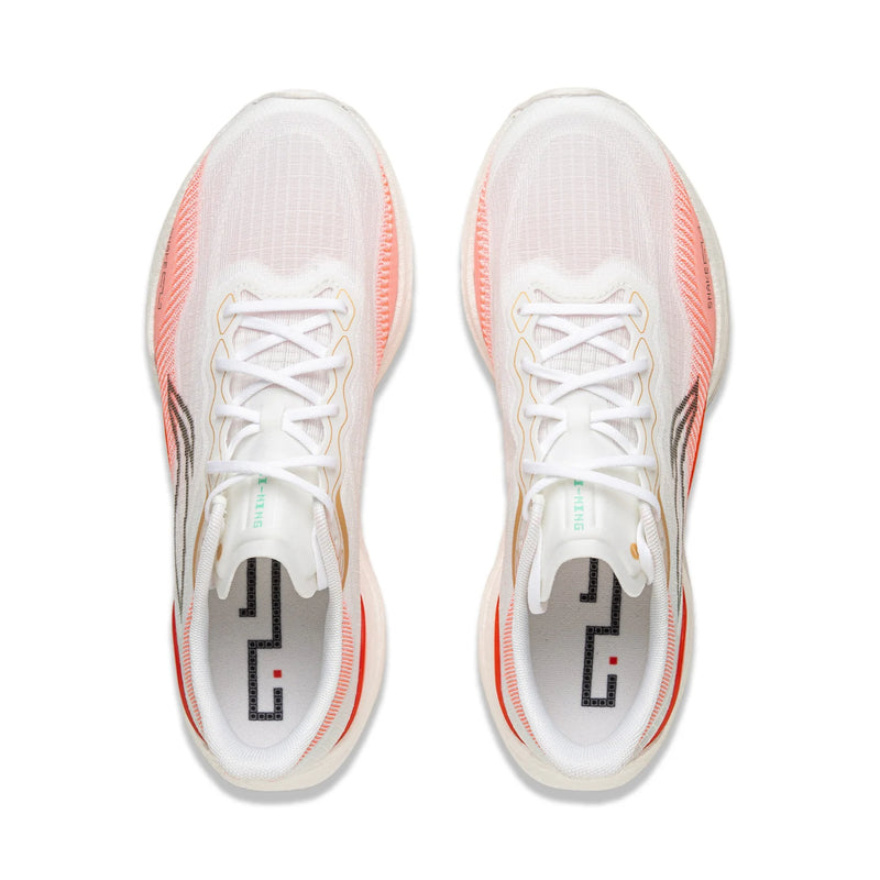 Li-Ning Women's SUPER LIGHT 22 Light Running Shoes TEMPO BOUNSE Cushion BOOM FIBER LiNing Wearable Anti-Slip Sneakers ARBV002