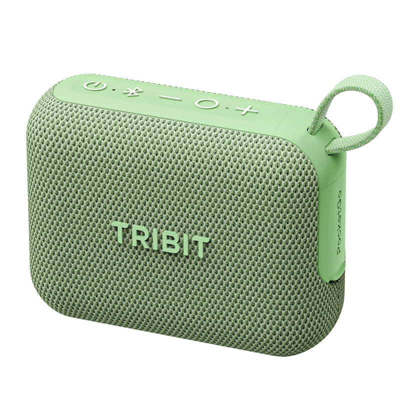 ឧបករណ៍បំពងសម្លេងចល័ត TRIBIT PocketGo ឧបករណ៍បំពងសម្លេងប៊្លូធូសទម្ងន់ស្រាល ធន់នឹងទឹក IP68 មានរន្ធដោតកាត TF រយៈពេលលេង 20 ម៉ោងសម្រាប់ការឡើងភ្នំ