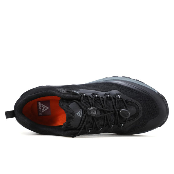 HUMTTO Luxury Designer Men's Sports Shoes Cushioning Running Shoes for Men Black Sneaker Trainers Man Breathable Gym Sneakers