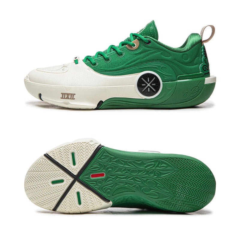 ស្បែកជើងបាល់បោះអាជីព Li-Ning សម្រាប់បុរស WAY OF WADE 12 SUPER BOOM ធ្វើពីសរសៃកាបូន LiNing សម្រាប់ការប្រកួត ABAV085