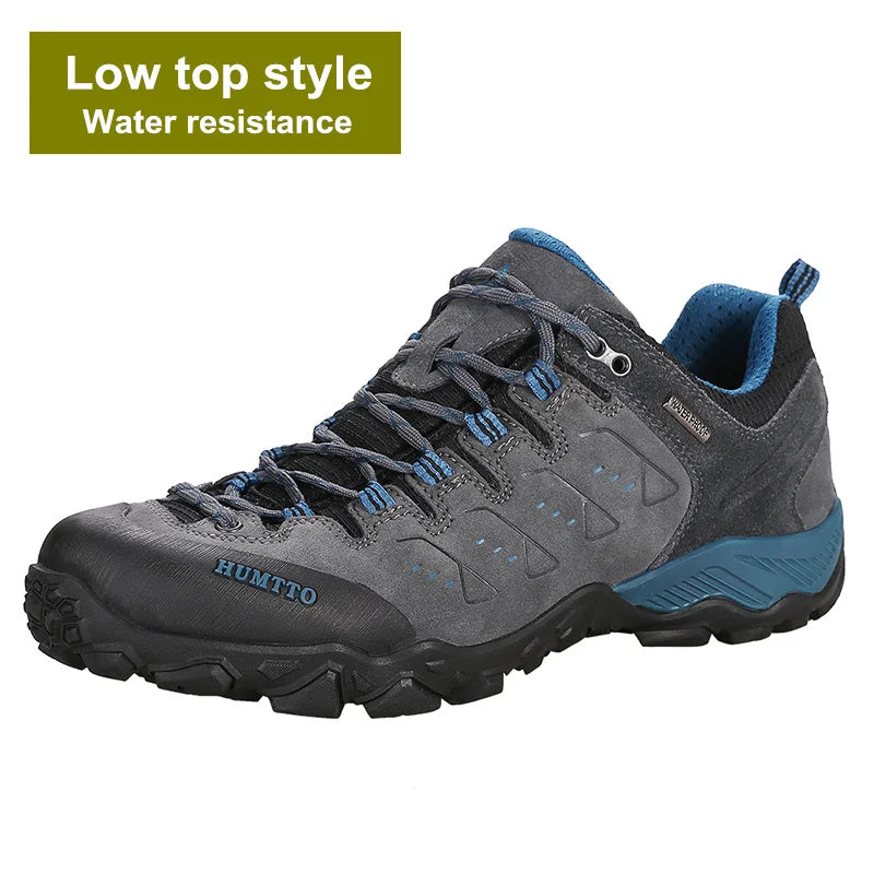 HUMTTO Winter Sports Trekking Shoes for Men 2022 Waterproof Hiking Boots Luxury Designer Outdoor Climbing Hunting Mens Sneakers