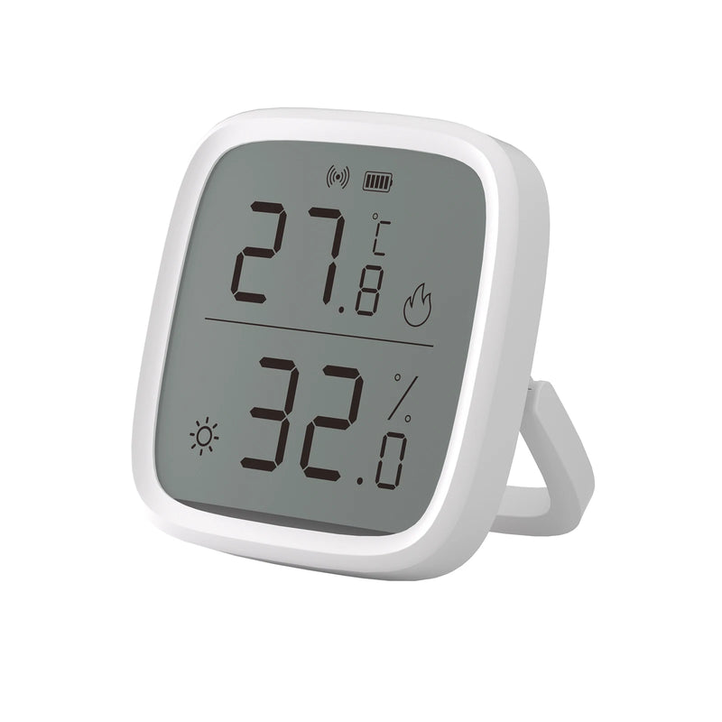 1-4PCS SONOFF SNZB-02D Zigbee LCD Digital Thermometer Smart Temperature Humidity Sensor APP Monitoring Work with Alexa Google