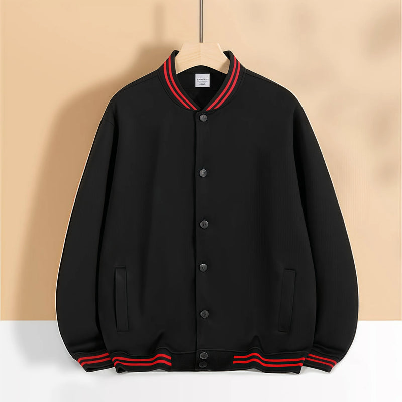 2026 Thin button baseball suit causal couples jacket  for Early autumn trend fashion daily customized group clothes