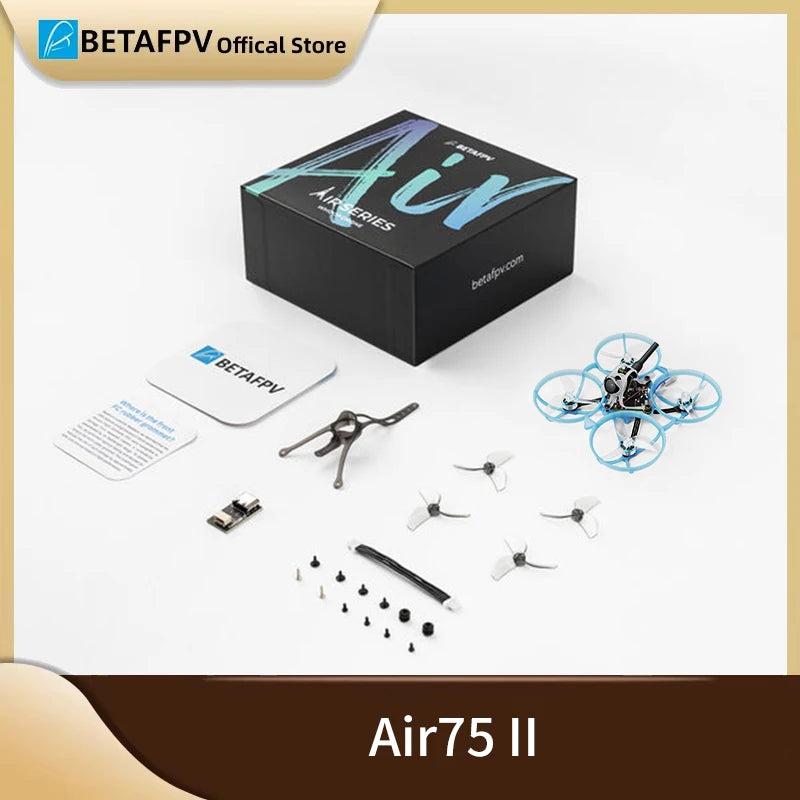 ដ្រូនប្រណាំង BETAFPV Air75 II Brushless Whoop Quadcopter RC ឆ្នាំ២០២៦