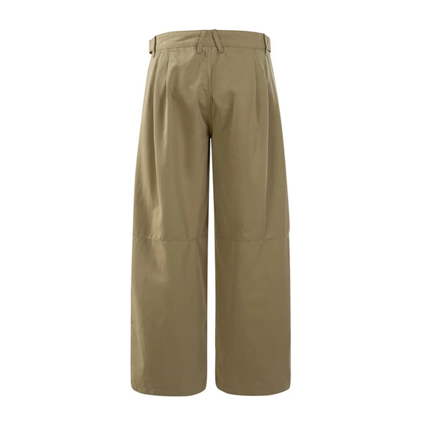 2026 Spring Summer New Casual Thin Straight Cotton Trousers for Men Clothing Elastic Waist Soft Comfort Male Pants LX6036