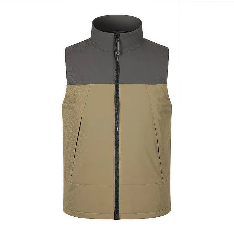 Fashionable Graphene Energy Couple Outdoor Vests in Ten Colors Breathable Waterproof Windproof Warm and Wear-Resistant