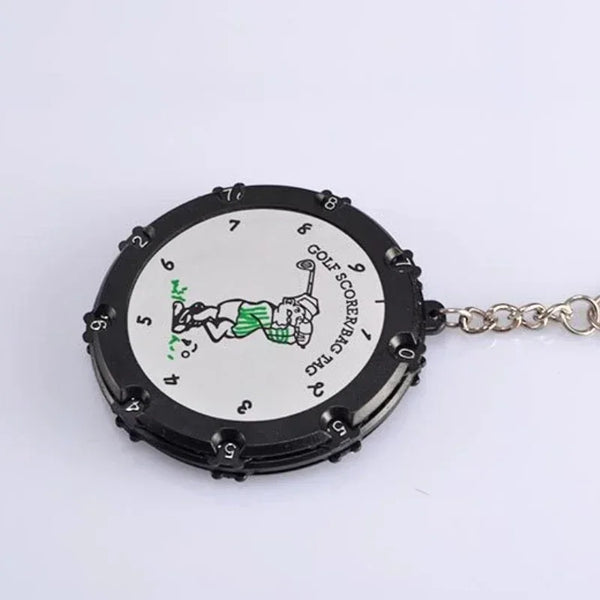 PGM 1pcs Golf Scorer D7.5cm Round 18 Hole Golf Supplies Accessories Gold Silvery Random Color JFQ001