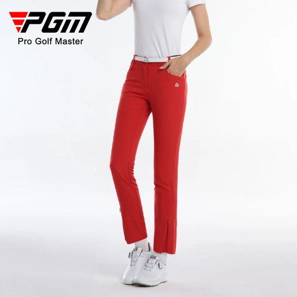 PGM Golf Women's Pants Summer Slimming Cropped Pants Sportswear KUZ072