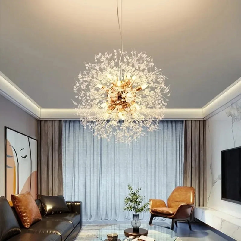 Modern Dandelion LED Lighting chandelier Light Living Room Dining Room Bedroom Hanging Light Indoor Decorative Lighting Fixture