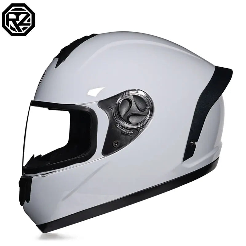 ORZ helmet men and women electric motorcycle hard hat full helmet four-season summer knight head