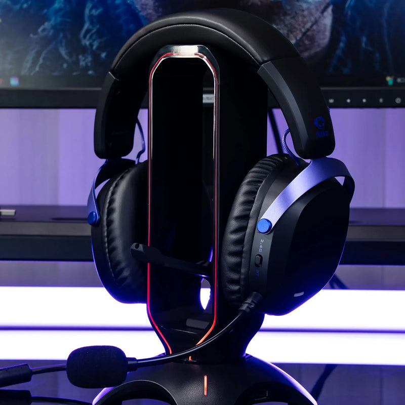 Akko GH300 Headset 7.1 Virtual Surround Sound Ultra-low latency Quad-Mode Wireless Head-mounted Music Esports Gaming Headphones
