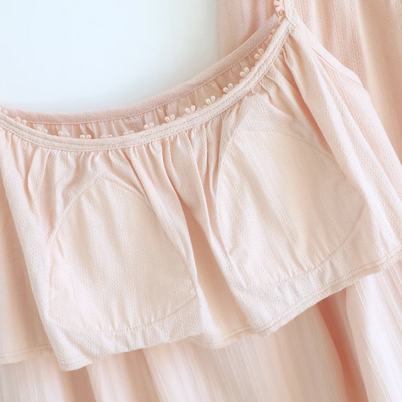 Women's Summer Nightwear Two-Piece Women's Set Solid Color Sleeveless With Chest Pad Sleep Lounge Wear Sleepwear Home Clothing