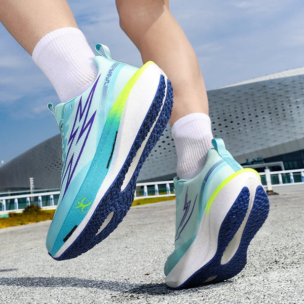 Men Women sneakers four season breathable soft sole running racing training shoes students casual lightweight speed sports shoes