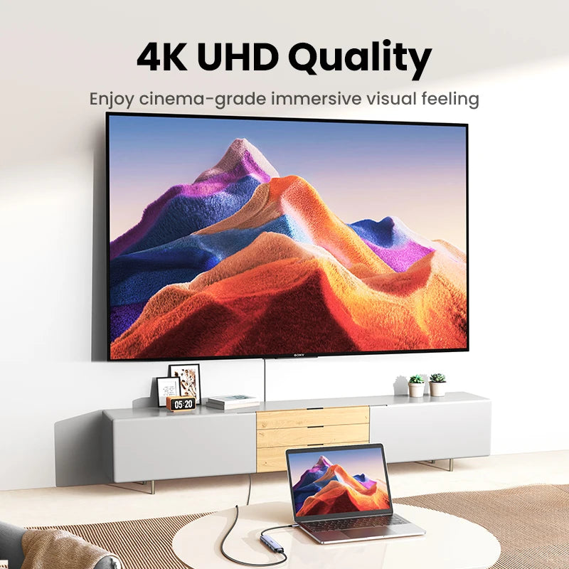 UGREEN USB C HUB Type C 3.1 to HDMI 4K SD TF PD 100W Adapter For Macbook iPad Pro Air M2 M1 PC Accessories 5Gbps USB C 3.0 HUB
