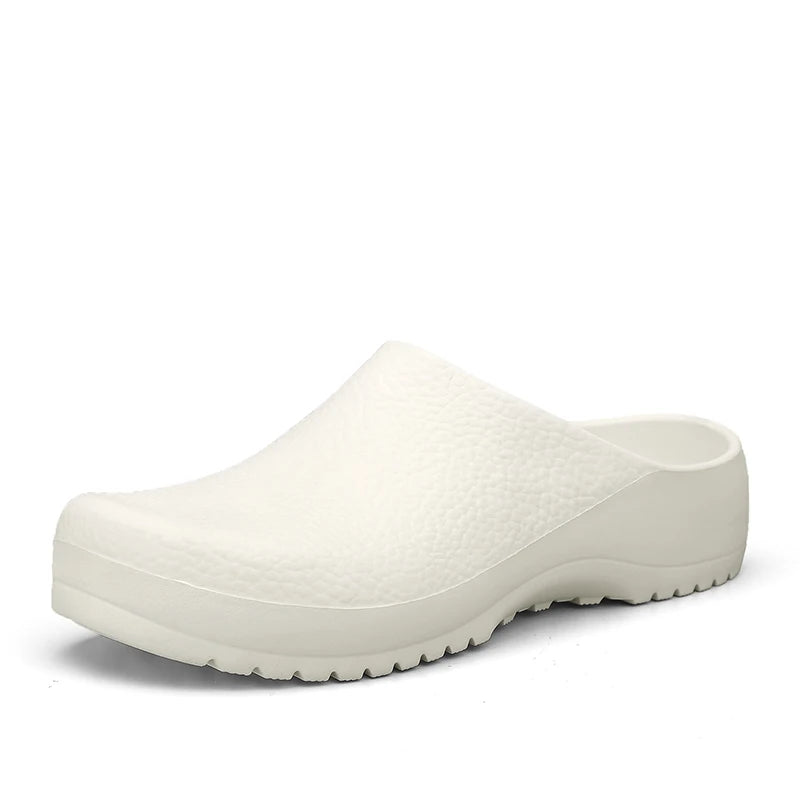 Couple's Chef Shoes Waterproof Anti slip Oil proof Soft Sole Summer Men Women Nurse Shoes Outdoor beache walking Casual Sandlas