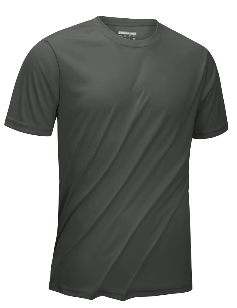 TACVASEN UPF 50+ Summer Performance T-shirts Mens Sun Protection Tee Shirts Gym Sports Athletic Running Swim Casual T-shirt Tops