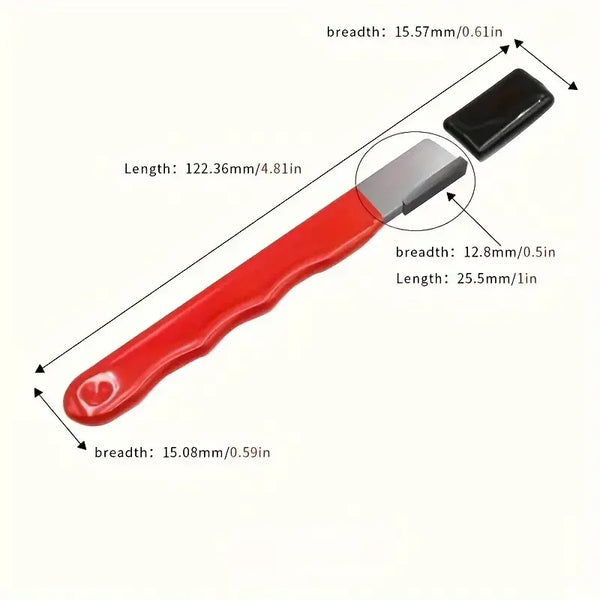 "Precision Edge" ឧបករណ៍សំលៀងកាំបិតផ្ទះបាយអាជីព - ថ្មសំលៀងសេរ៉ាមិចឌីយ៉ាម៉ង់ និងតង់ស្តែន សម្រាប់មុខកាំបិតគ្រប់ប្រភេទ រួមទាំងកន្ត្រៃសួនច្បារ