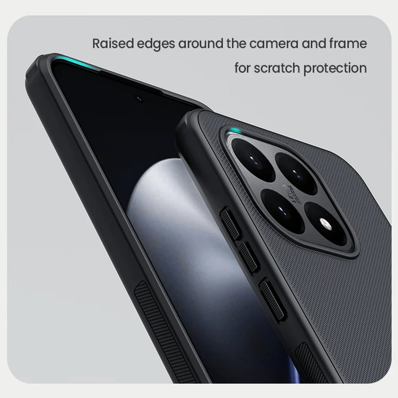 NILLKIN For Xiaomi 15T Pro Magsafe Case Super Frosted Shield Pro PC Hard Magnetic Wireless Charging Back Cover for Mi 15T Case