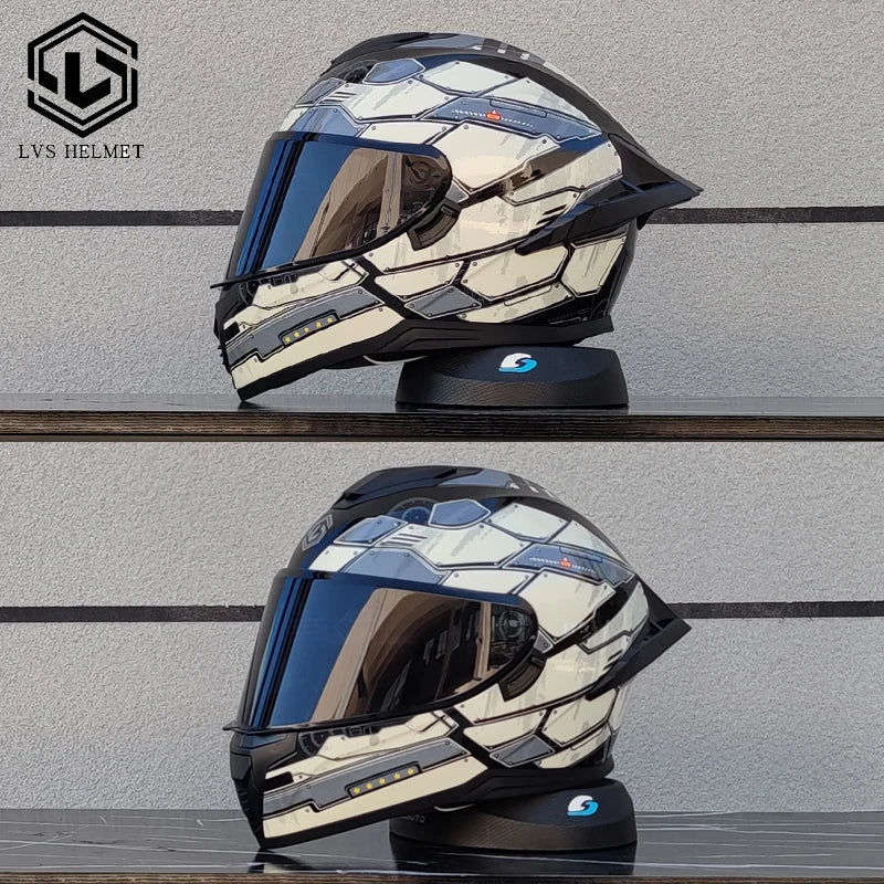 ABS Full Face Motorcycle Helmet Winter Warm Windproof Ventilated EPS Liner Quick-Release Buckle for Men Women
